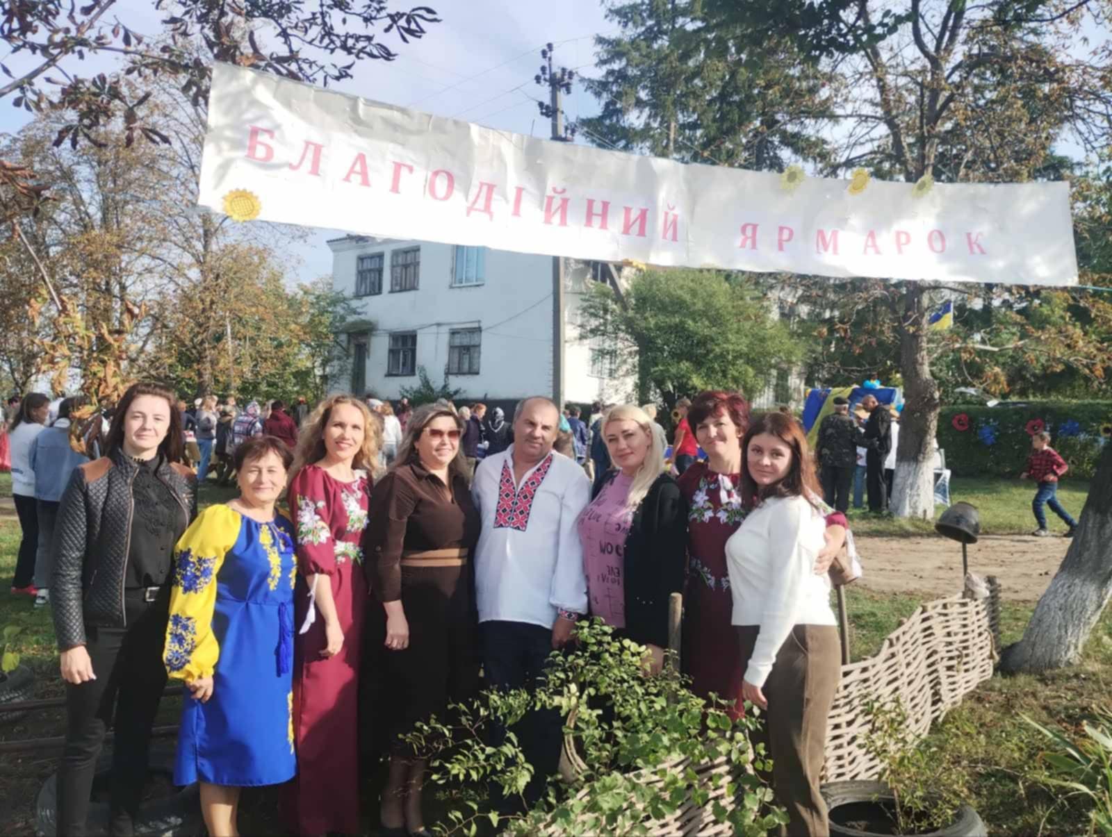 Charity fair in the community