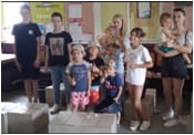 Yulivka village, humanitarian aid to large families