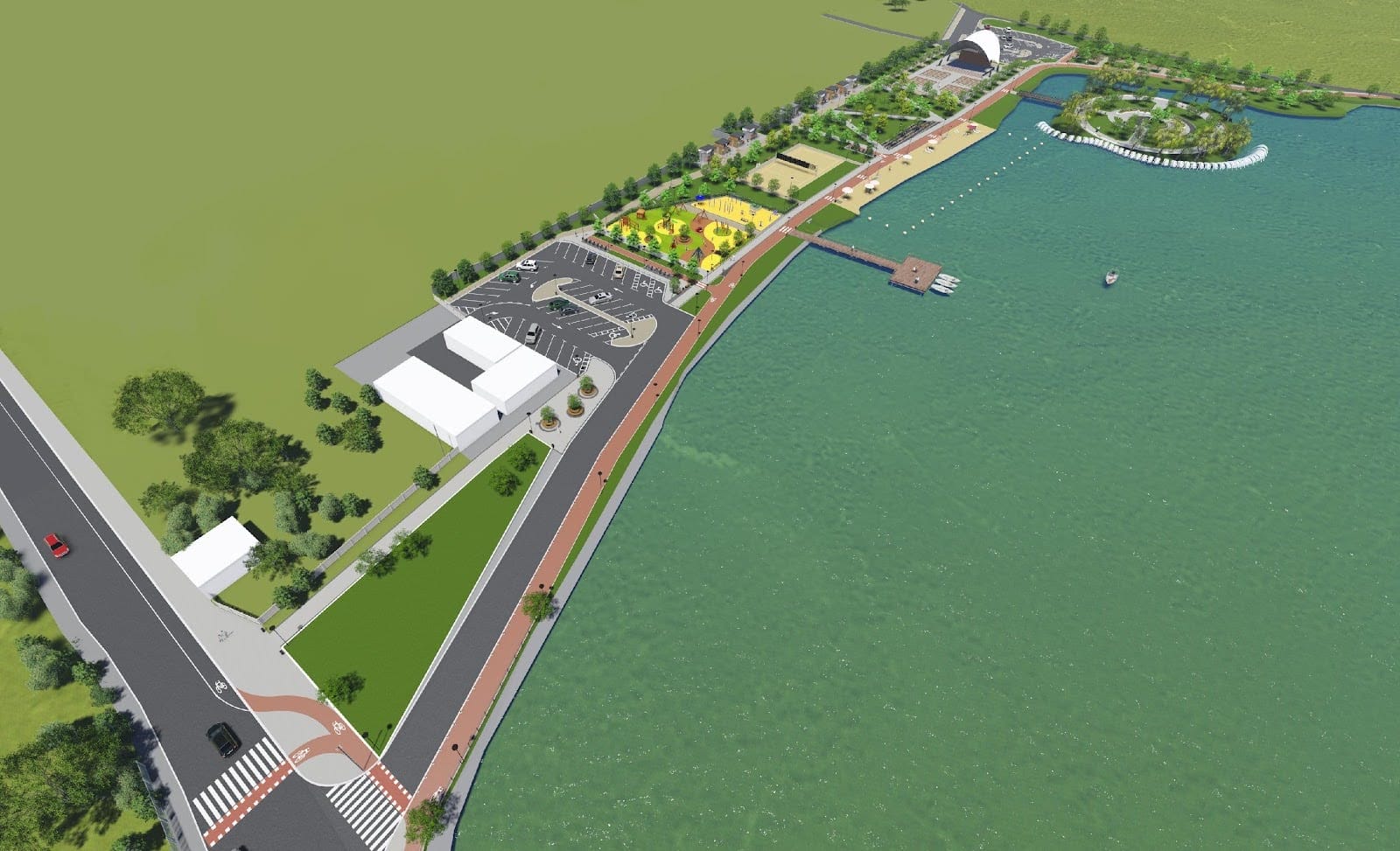 Project: “Creating a space for comfortable recreation for residents and guests in the town of Zbarazh”, under implementation