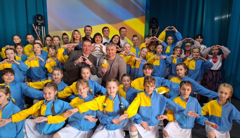 Students of the Olevsk Center for Children and Youth Creativity