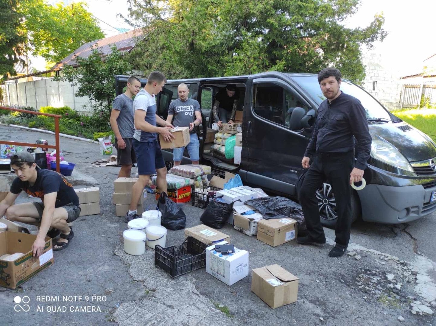 Aid for Chernihiv region. Photo from the community website