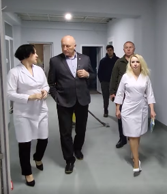 Community leader in the rehabilitation department