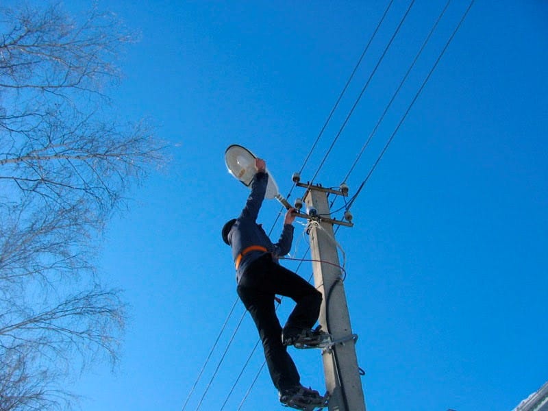 Reconstruction of street lighting