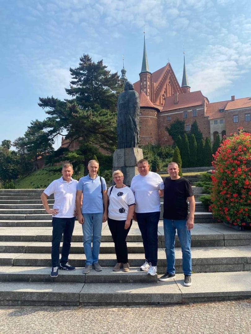 Svitlana Kovalchuk on a working visit to the Olsztyn County of the Republic of Poland