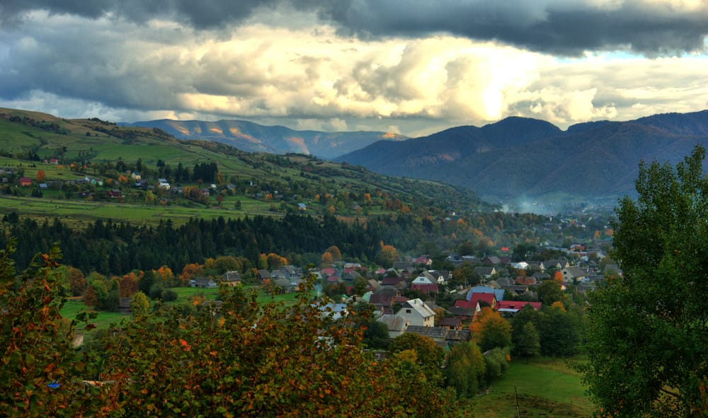 The village of Synevyr