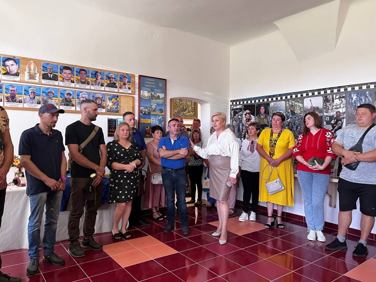 Thanks to the organization of volunteer activities and cooperation with business, the interior of the Myropil Museum was renovated and the exhibits were updated