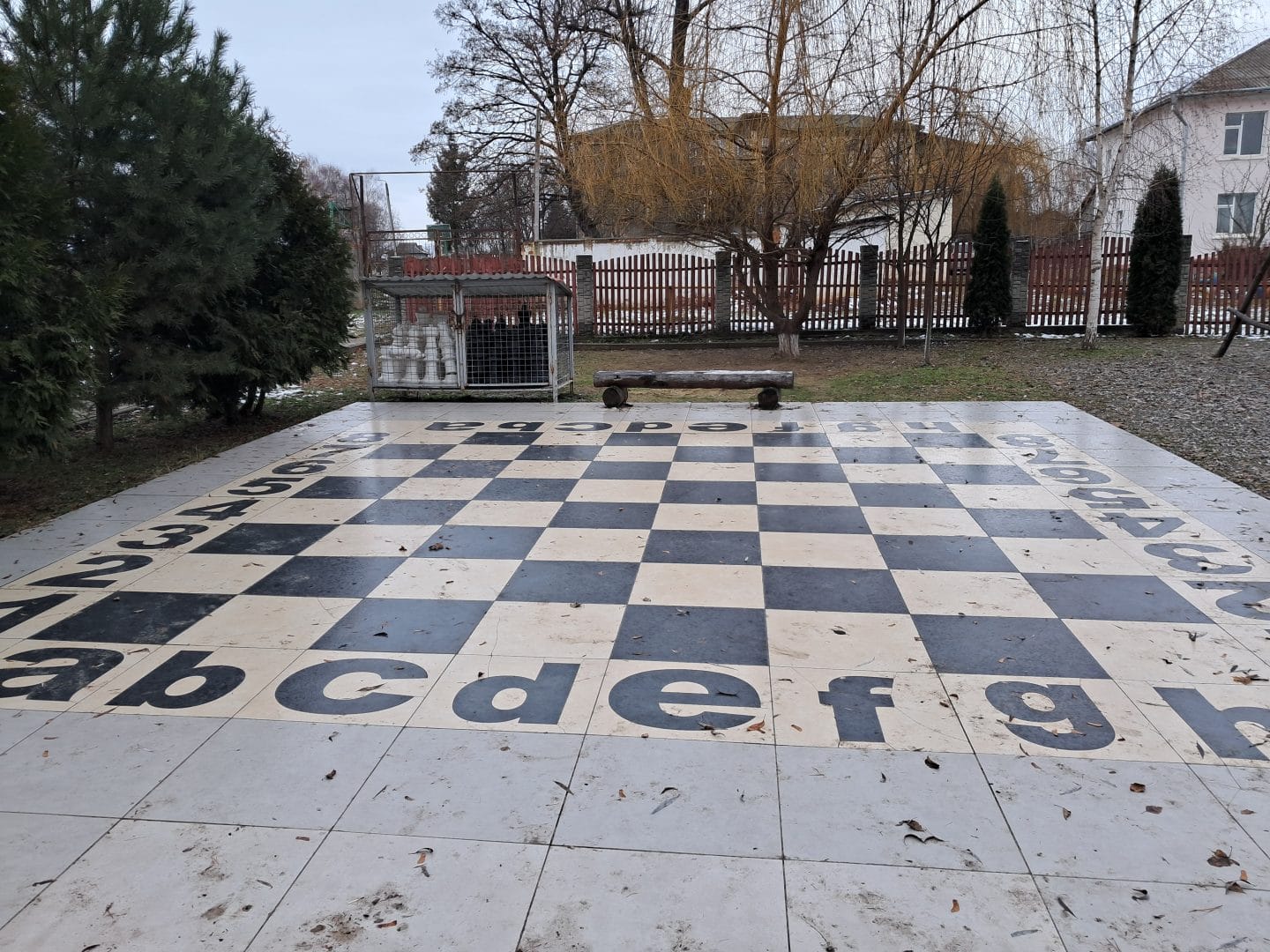 Chess Field in the Central City Park