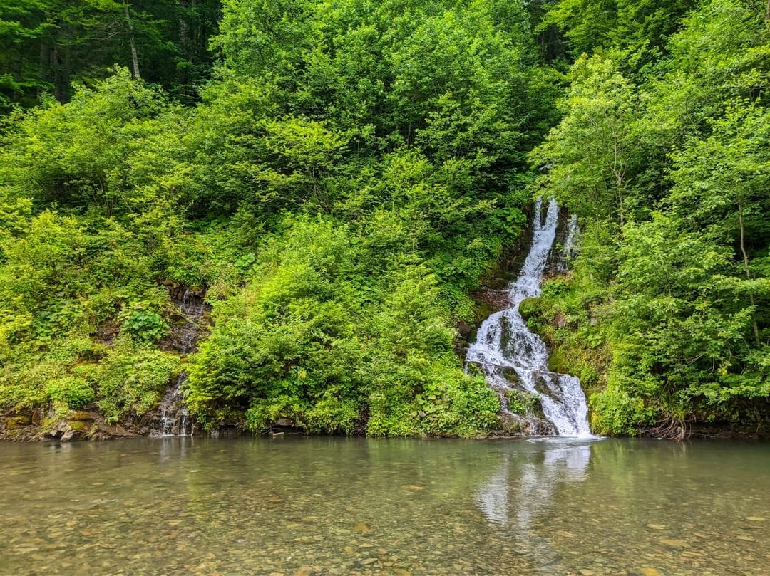 Bilyi Zvir (White Beast) waterfal