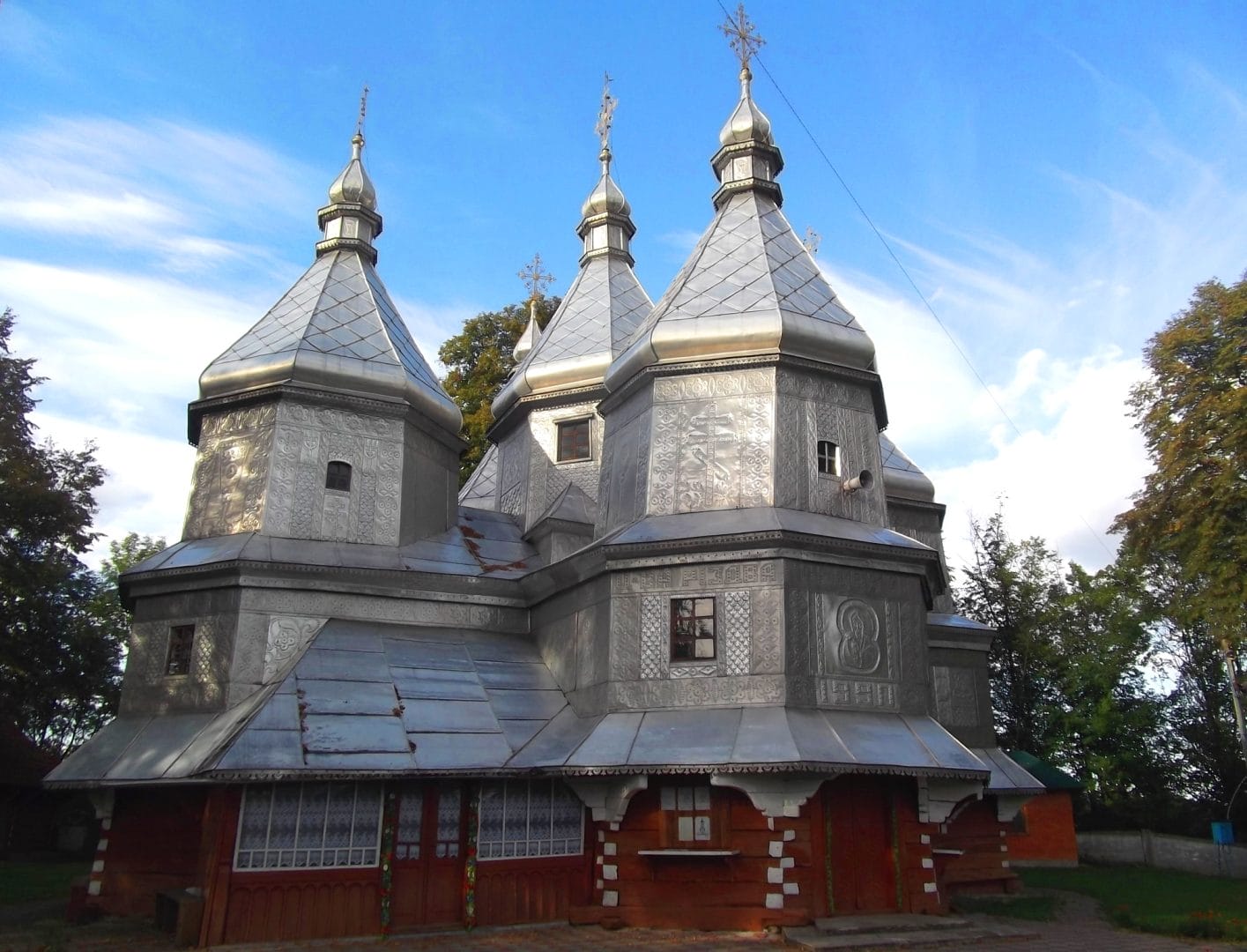 Church of the Nativity of the Holy Virgin (village of Nyzhniy Verbizh).