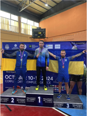 Kettlebell Sport World Championship Corfu, Greece. Silver in the under-63 kg weight category.