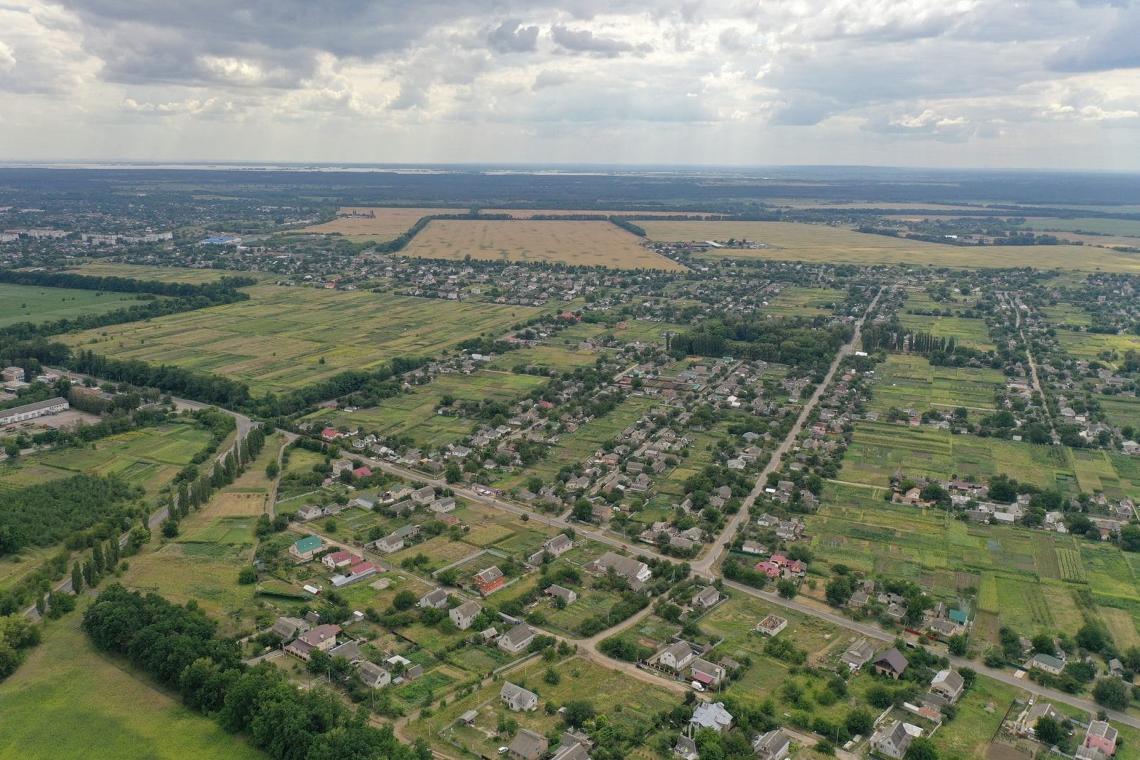 Panorama of the Nova Dmytrivka Community.
