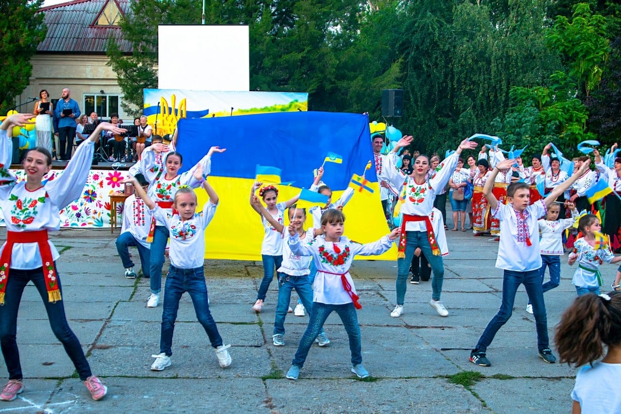 Celebrating the Independence Day of Ukraine.