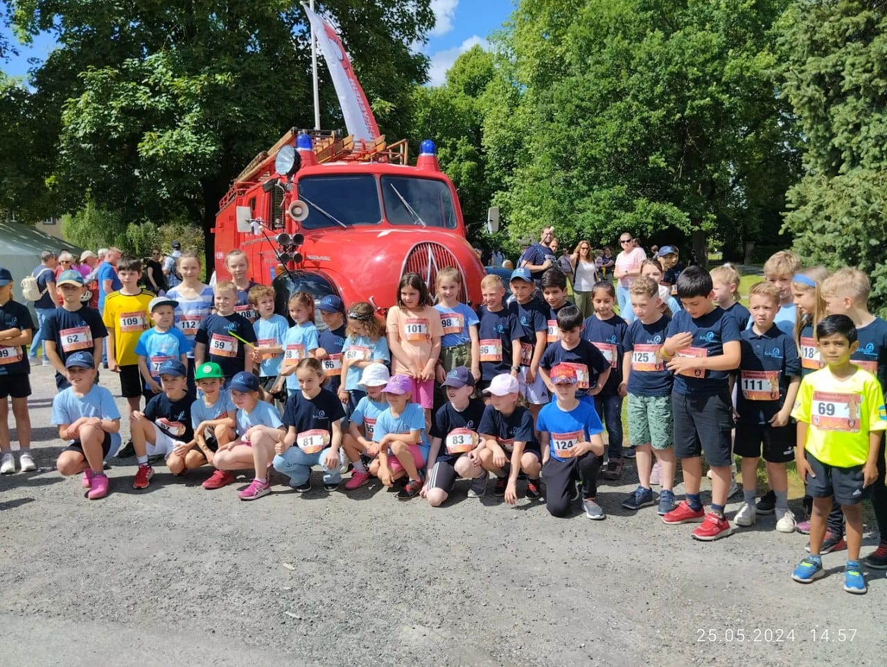 Children of the community at one of the many attractions
