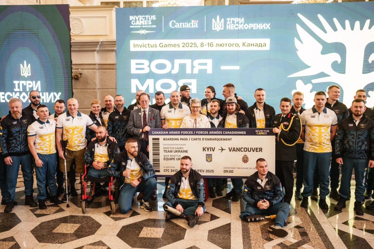 Yevhen Kaus at the Invictus Games