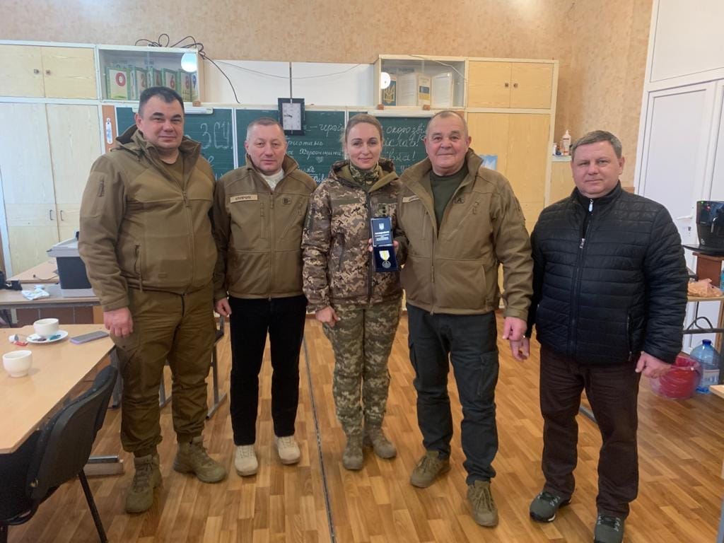 Viktor Debelyi awarded the badge of the Commander-in-Chief of the Armed Forces of Ukraine