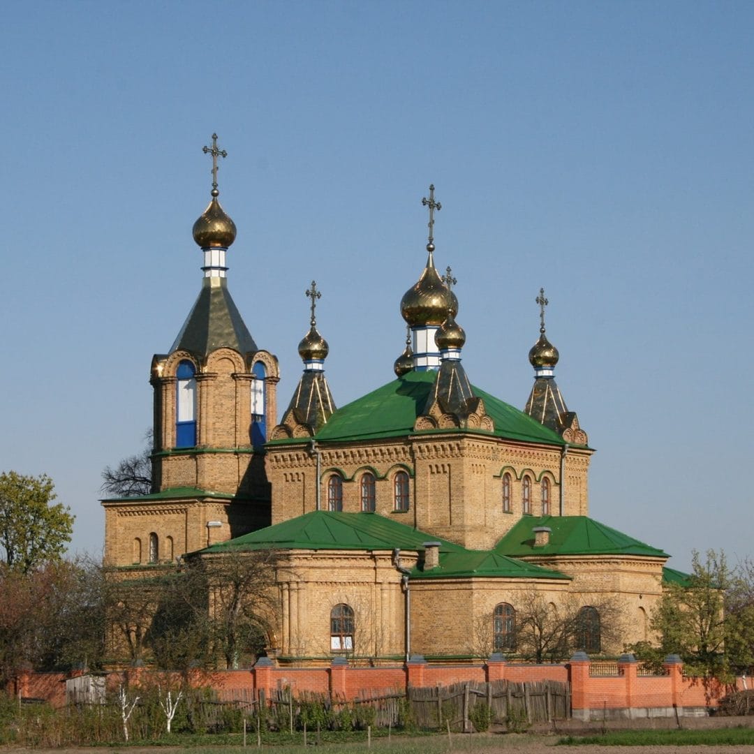 Holy Resurrection Church in the village of Zazymia.