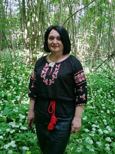 Secretary of the Korovyntsi Community, Valentyna Kryshtopa