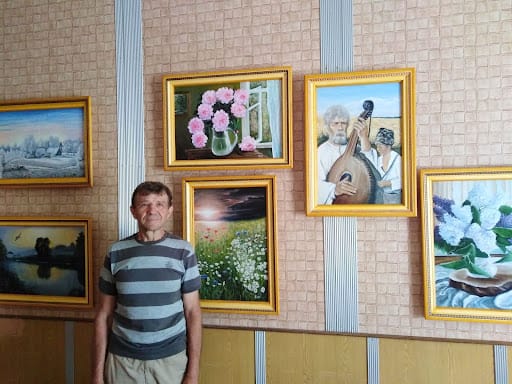 Artist of Korovyntsi village, Volodymyr Ripa