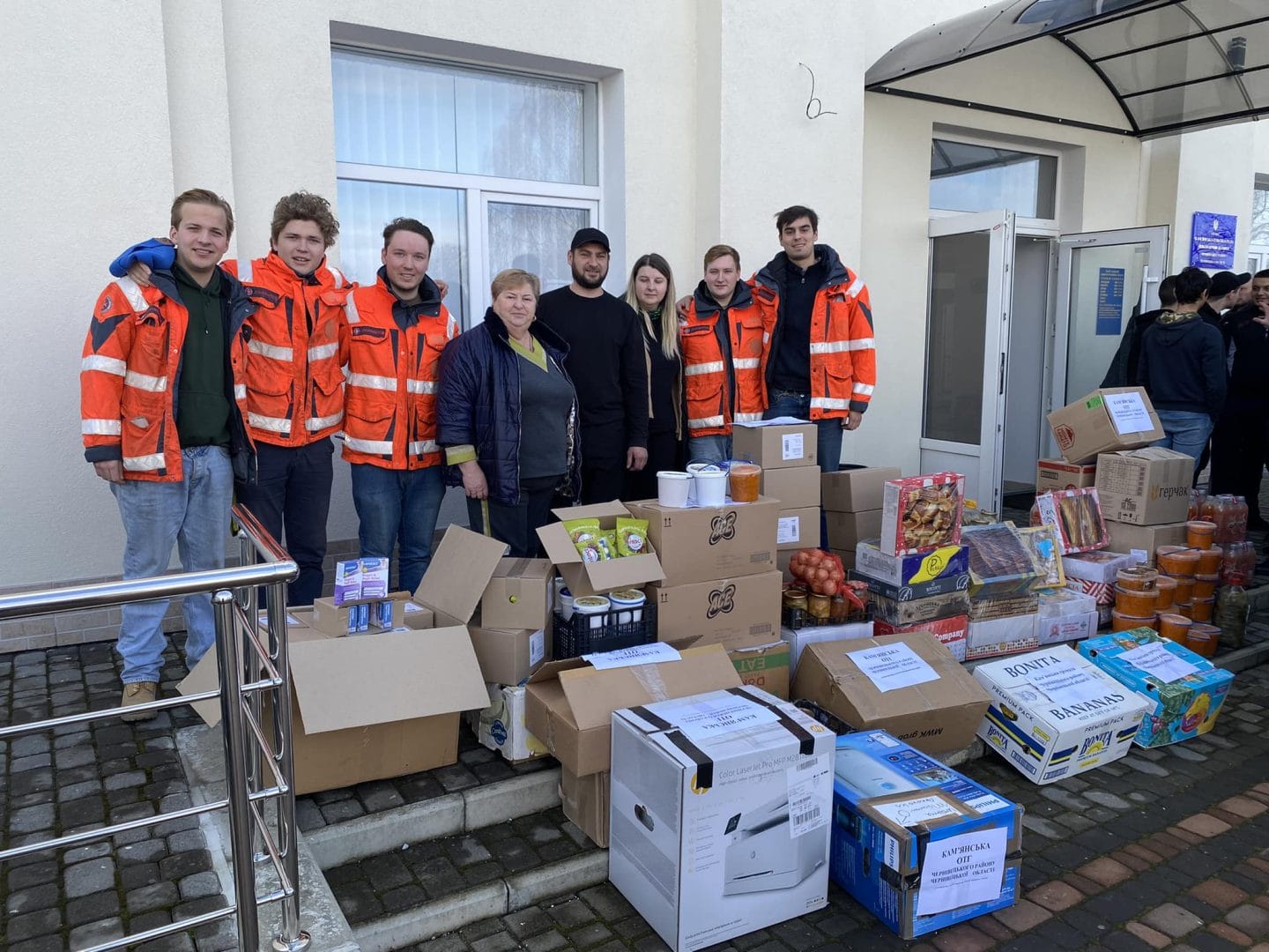Collection of humanitarian aid for the eastern frontiers of our state