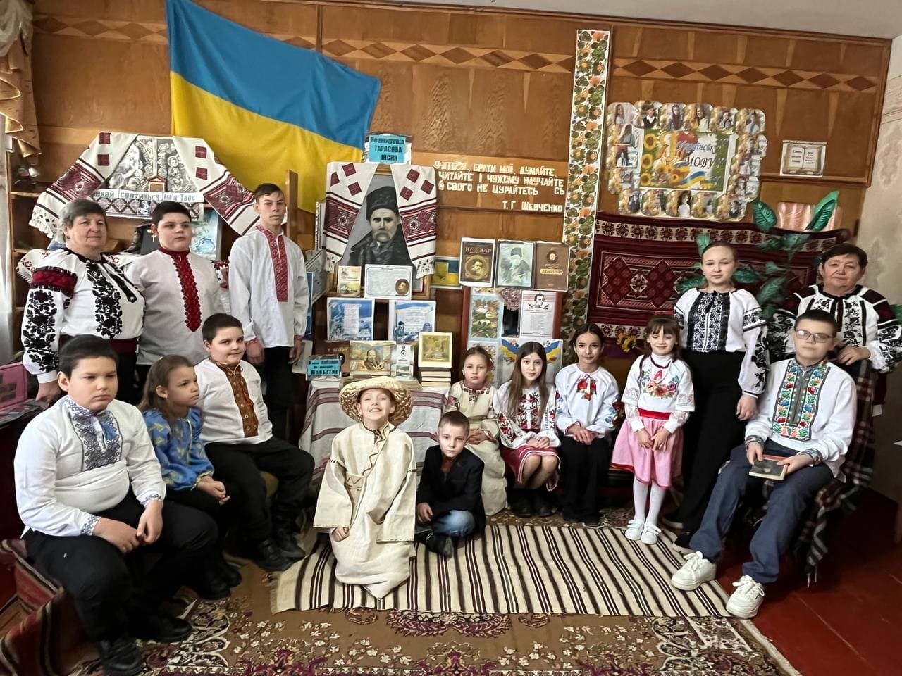 Club and library in Shyshkivtsi. Literary readings: “Shevchenko is us, and we are Ukraine!”
