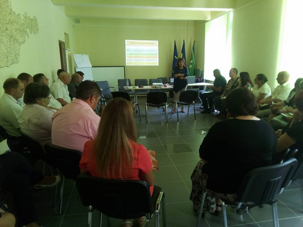 Seminar under the project “Financial Transparency of Amalgamated Communities”, supported by the Embassy of the Netherlands (MATRA programme), with the participation of Shyshkivtsi starosta Serhii Ruban.