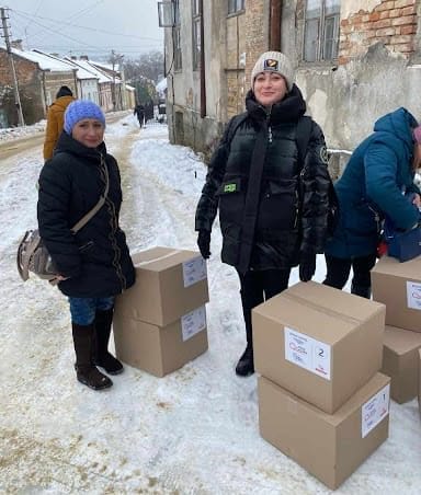 Distribution of Humanitarian Aid to IDPs