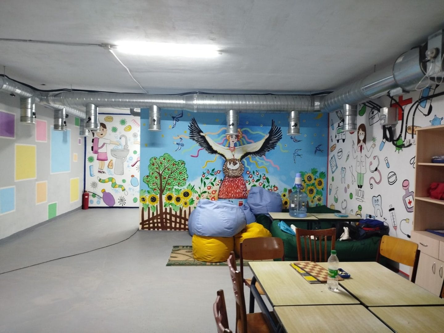 Shelter at Novobohdanivka Lyceum