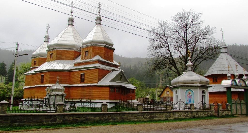Church of St. Paraskeva of Serbia in Ust-Putyla