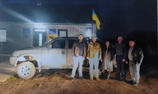 Handover of a Vehicle to Ukrainian Defenders