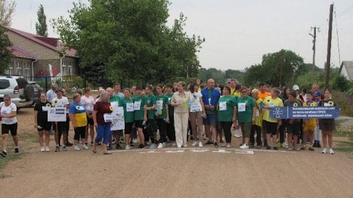 Community Head at an Event