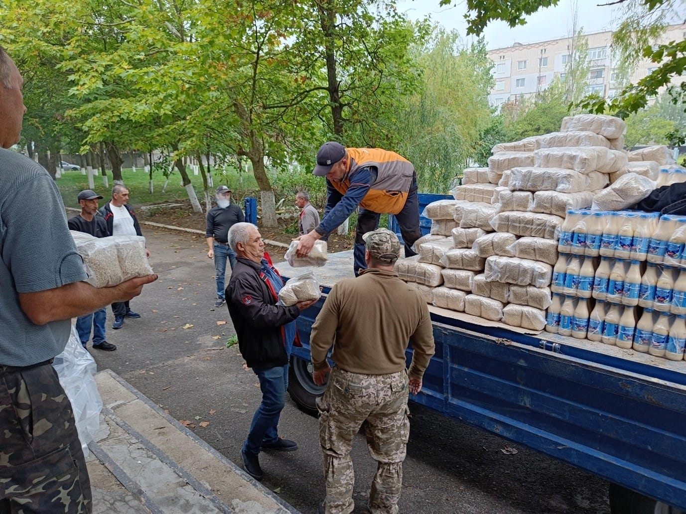 Distribution of Humanitarian Aid