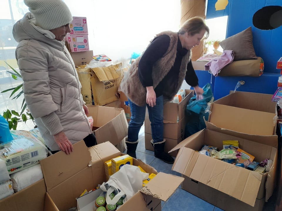 Humanitarian aid for IDPs (Official website of Kaniv City Council)