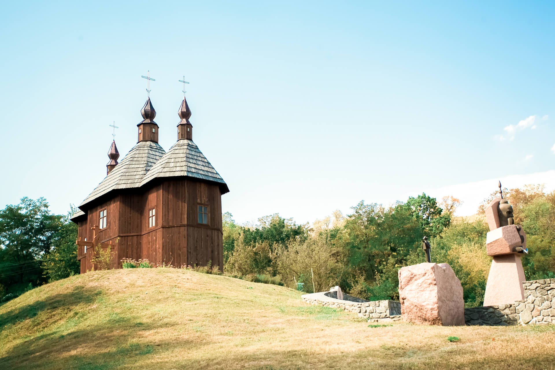 The Cossack Church of the Intercession of the Blessed Virgin Mary in Kaniv (by Oleksandr Vasiliev)