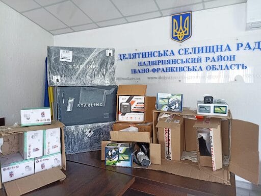 Starlinks for the Armed Forces of Ukraine