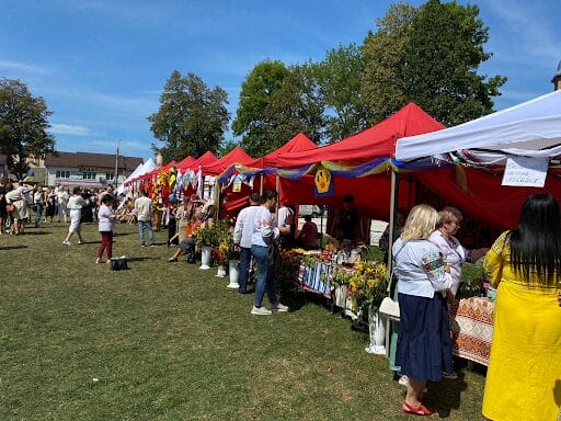 Fair to Raise Funds for the Armed Forces of Ukraine on the Occasion of Ukraine's Independence Day 