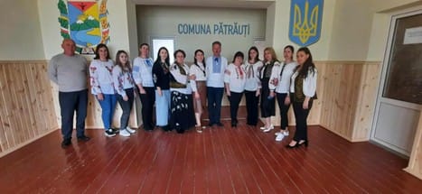 Staff of the Verkhni Petrivtsi Village Council, Vyshyvanka Day, 2024.