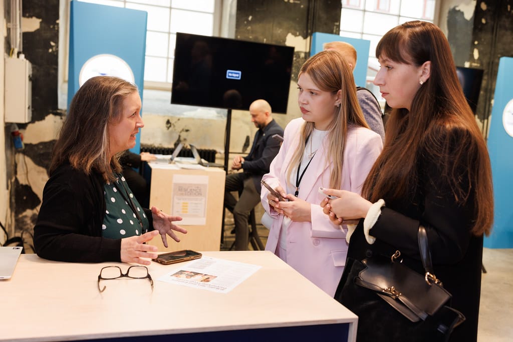 Представниця Роздільної Катерина Федькович (посередині) на Baltic Sea Region Forum